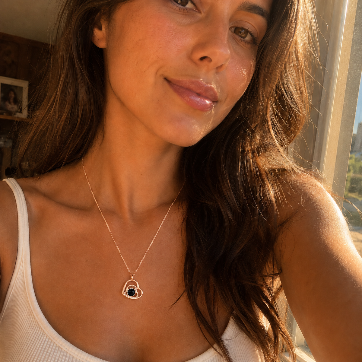 Custom Photo Necklace | Heart Locket - Anthology Jewelry Company
