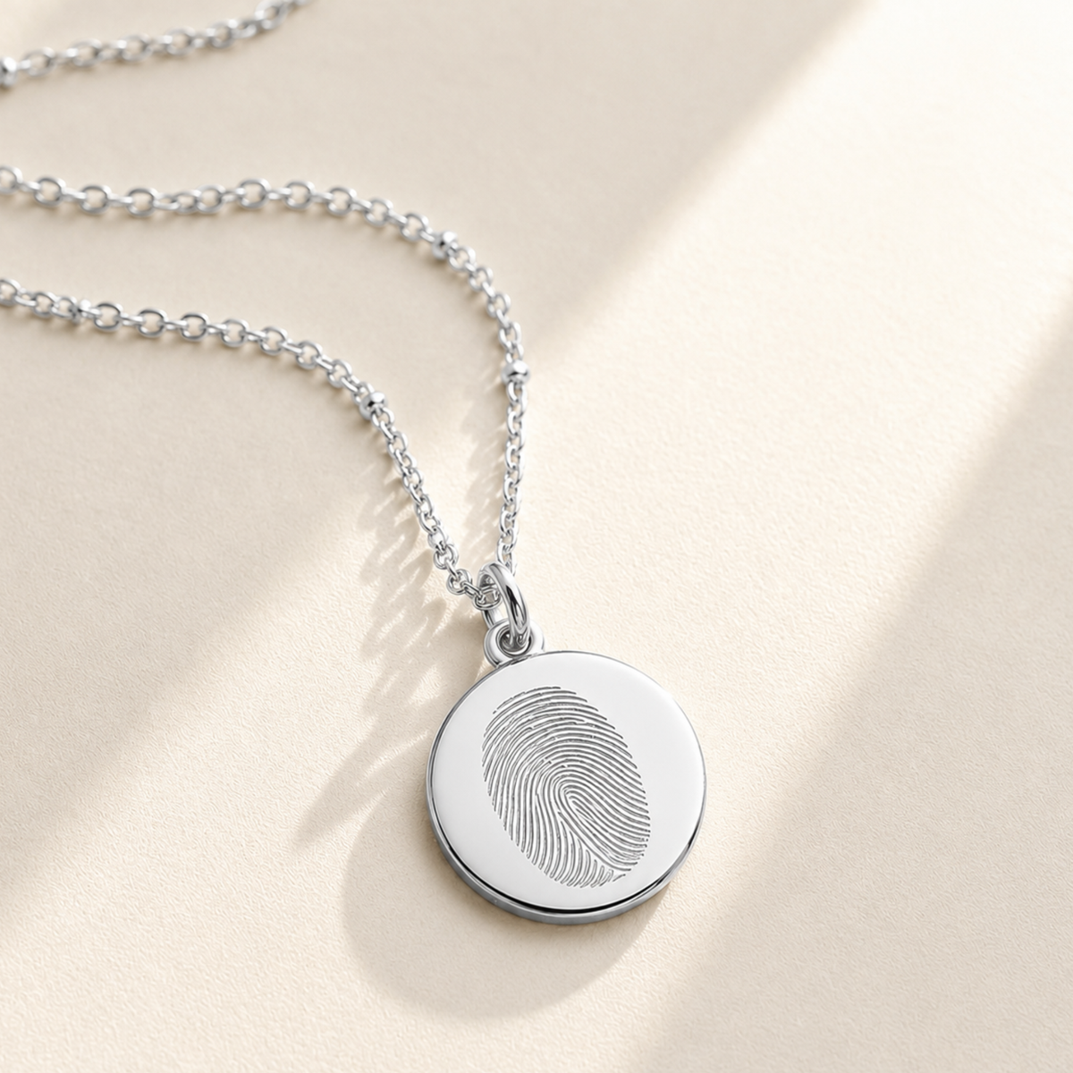 Custom Fingerprint Necklace - Anthology Jewelry Company