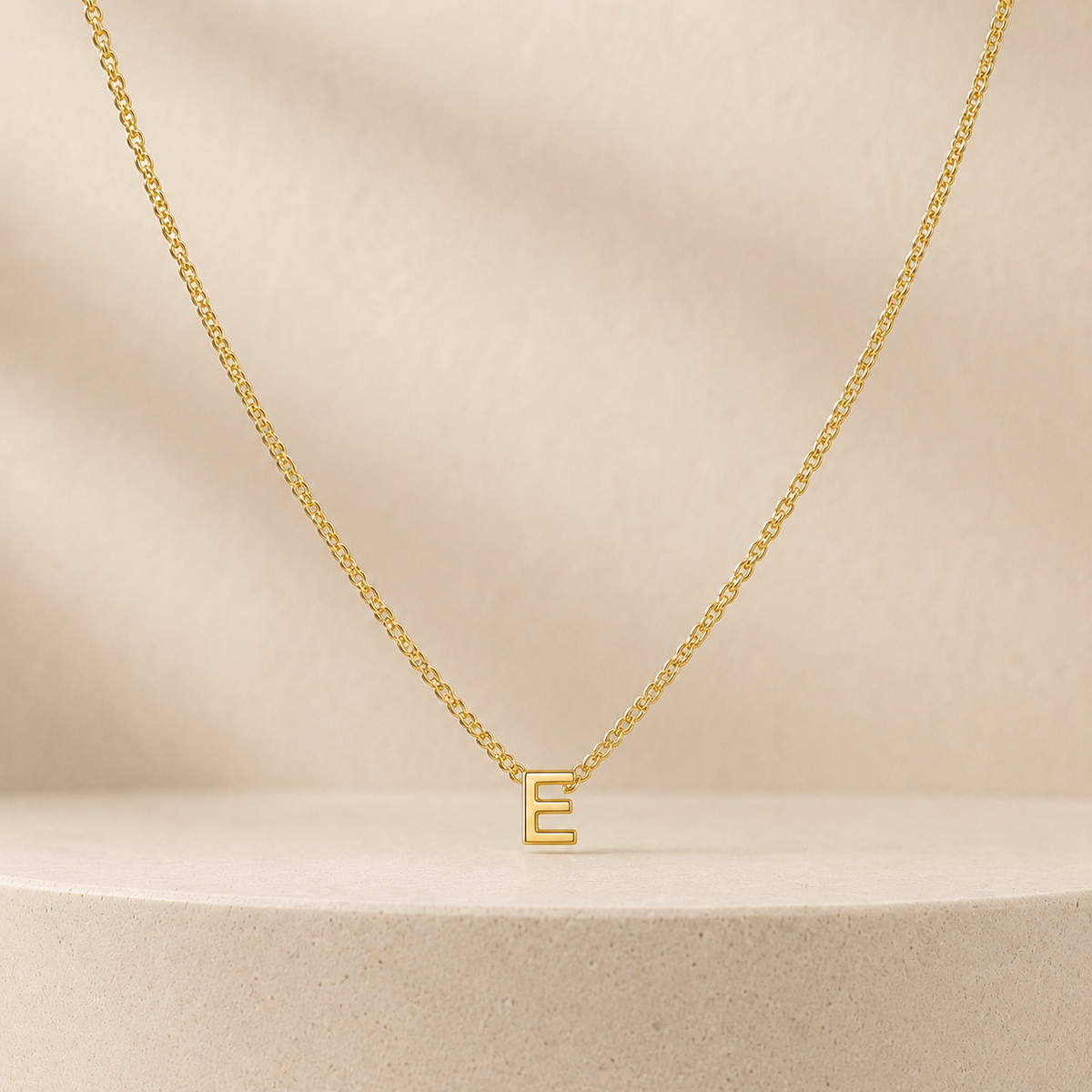 Custom Mini Letter Necklace | Alphabet Initial Charm - Anthology Jewelry Company