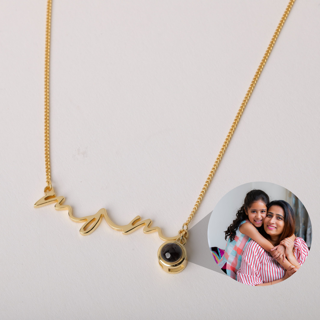 Custom Photo Handwriting Necklace - Anthology Jewelry Company