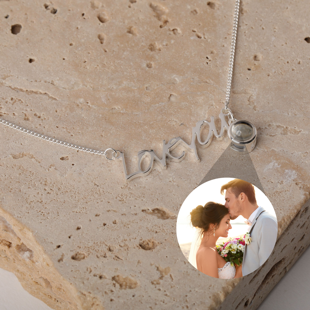 Custom Photo Handwriting Necklace - Anthology Jewelry Company