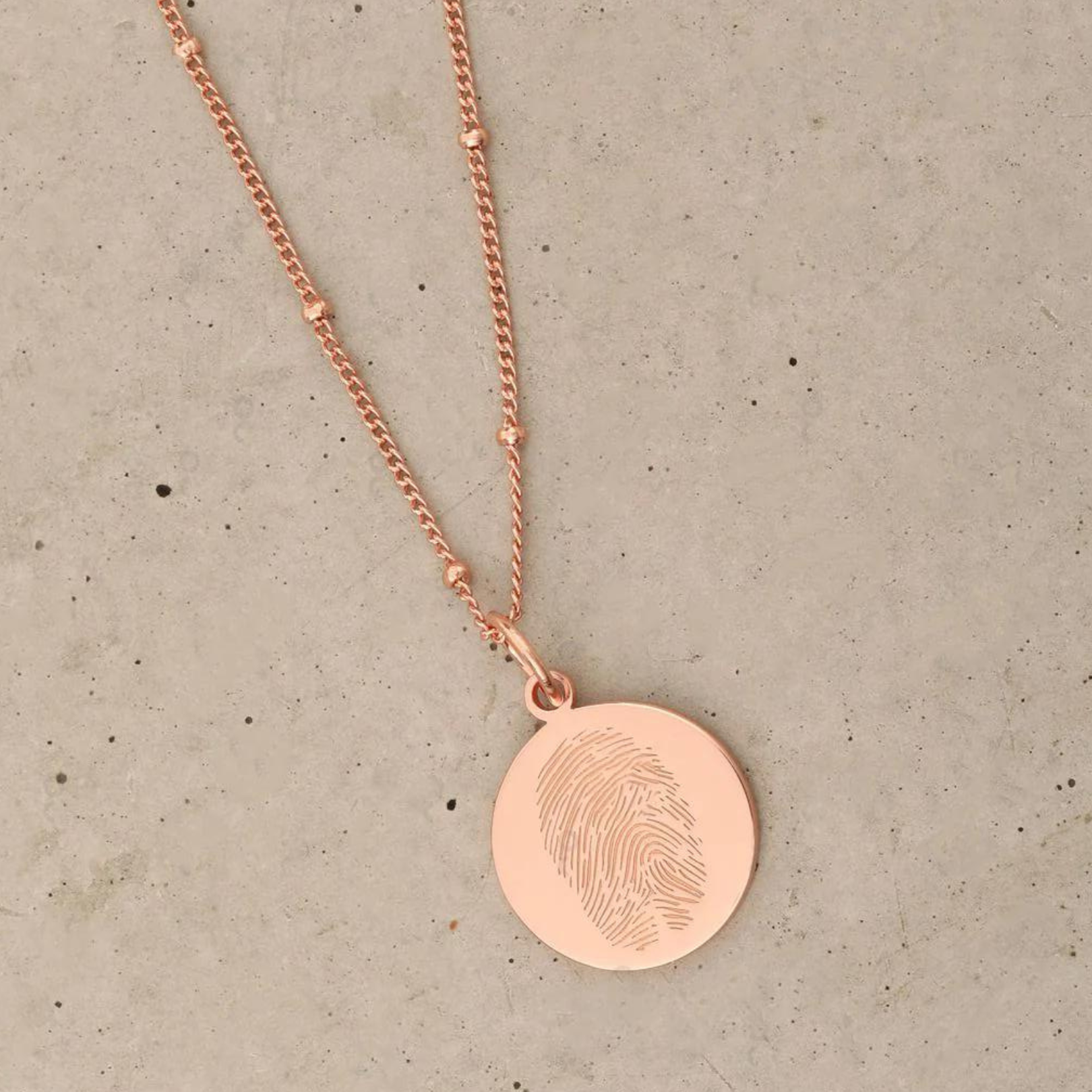 Custom fingerprint necklace near 2025 me