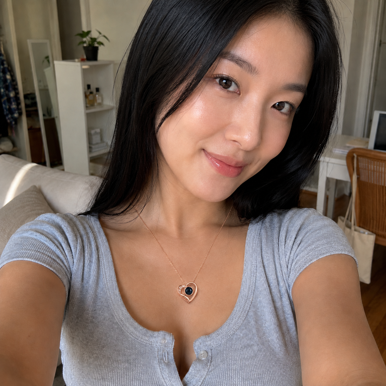 Custom Photo Necklace | Heart Pendant - Anthology Jewelry Company