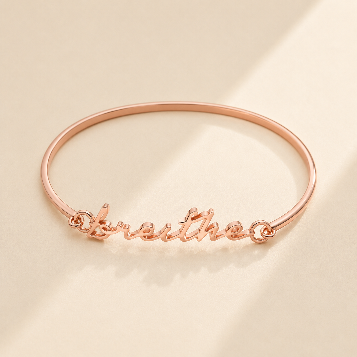 Custom Cuff Bracelet worn - personalized handwriting jewelry Anthology Jewelry.