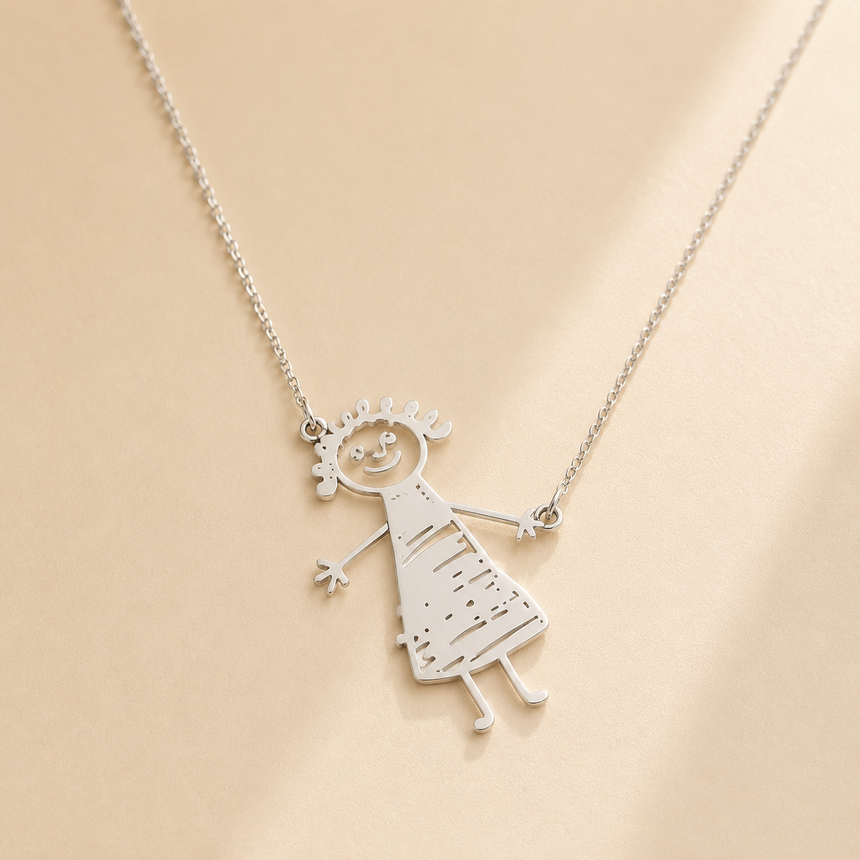 Custom Drawing Necklace gift packaging - personalized sketch pendant Anthology Jewelry.