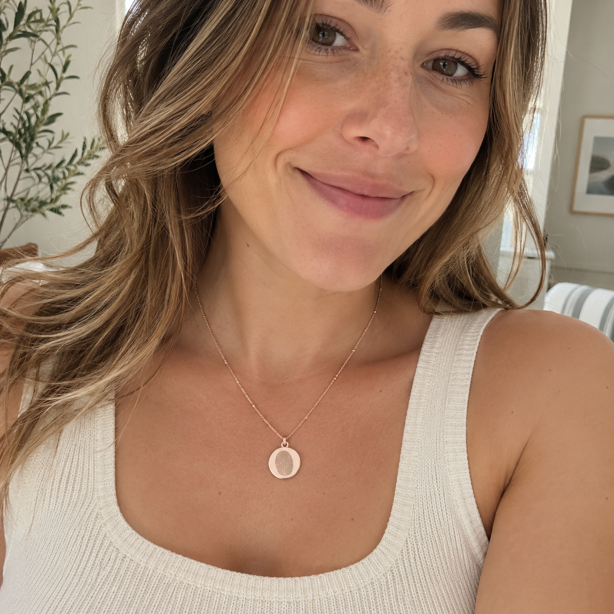 Custom Fingerprint Necklace gift packaging - Anthology Jewelry Company