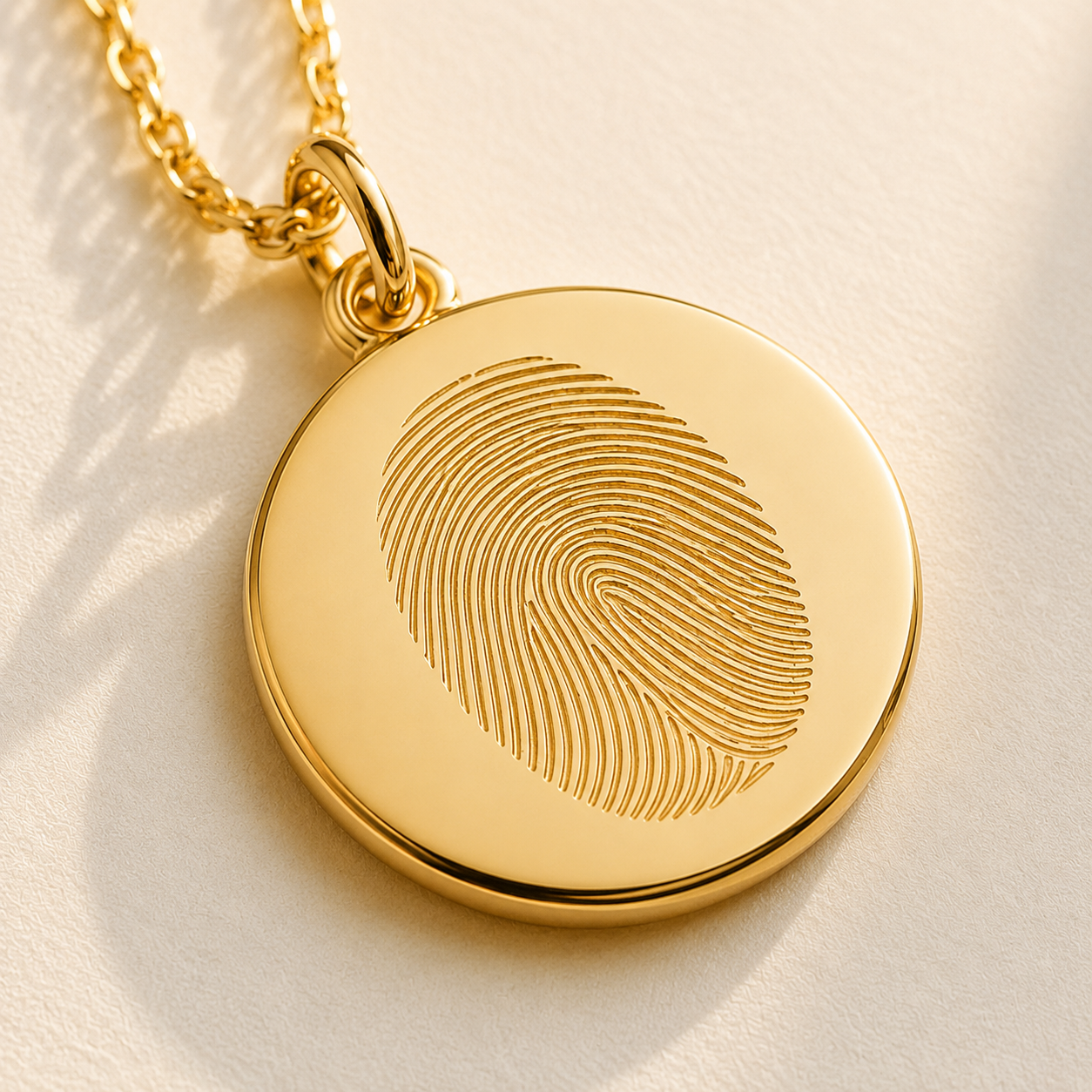 Custom Fingerprint Necklace - Anthology Jewelry Company