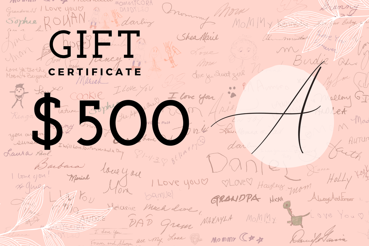 Anthology Jewelry Gift Card as a personalized gift